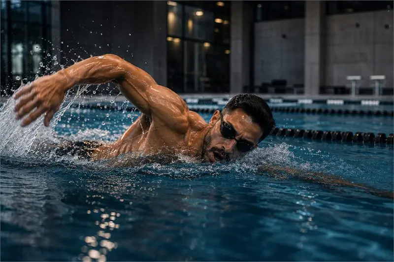 Natación: secuencia del movimiento