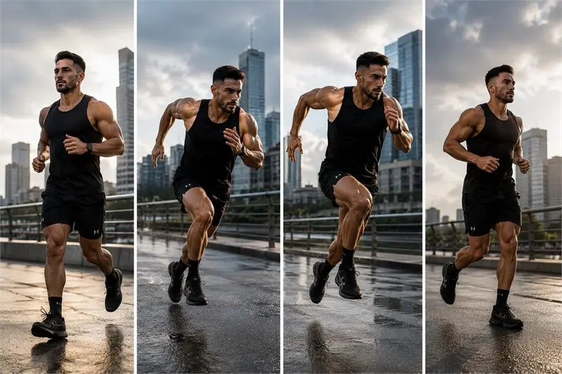 Fartlek: secuencia del movimiento